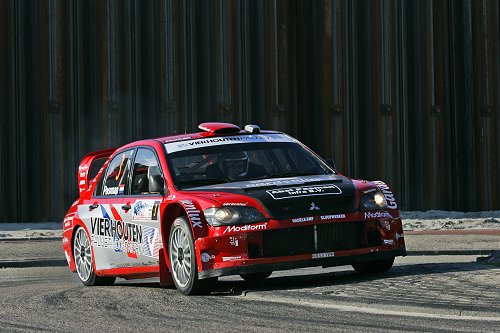 Timo van der Marel in WRC bolide
